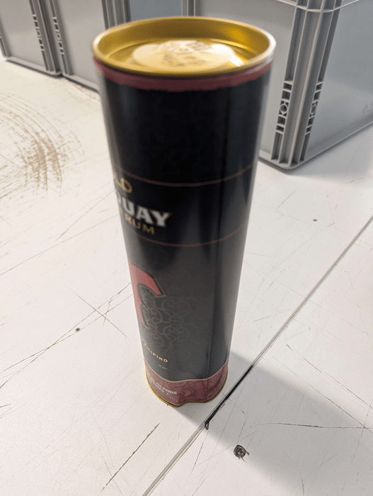 Tanduay Asian Gold Rum - damaged box