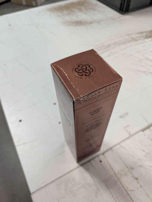 Dewar&#039;s 12 Year Old - damaged box