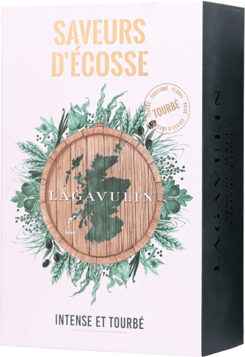 Lagavulin 8 Year Old + 2 glasses pack