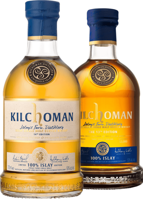 Bundle Kilchoman 100 % Islay Edition 2023 + 2024