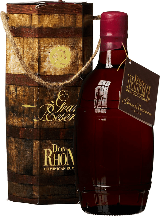 Don Rhon Gran Reserva Rum - poškozený obal