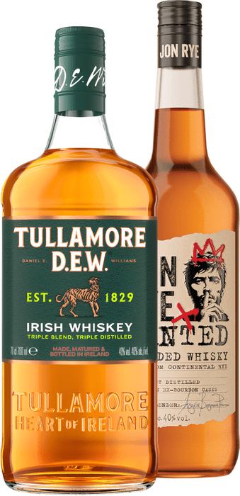 Set Jon Rye Wanted + Tullamore Dew
