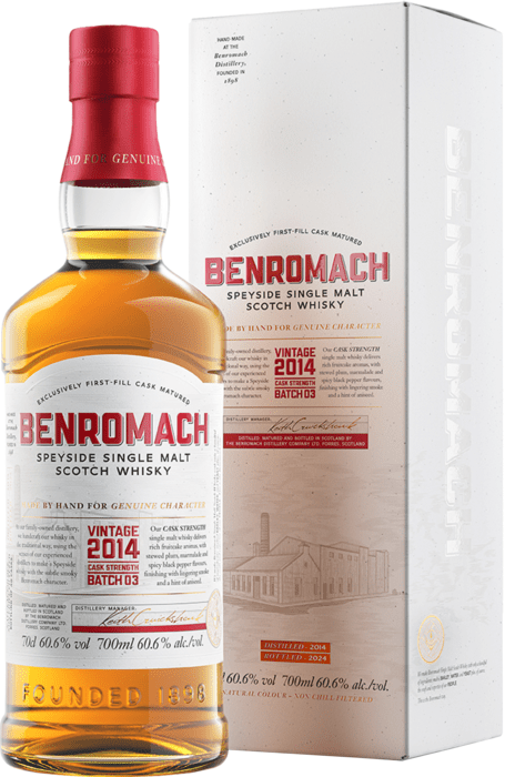 Benromach Cask Strength Vintage 2014 Batch 03
