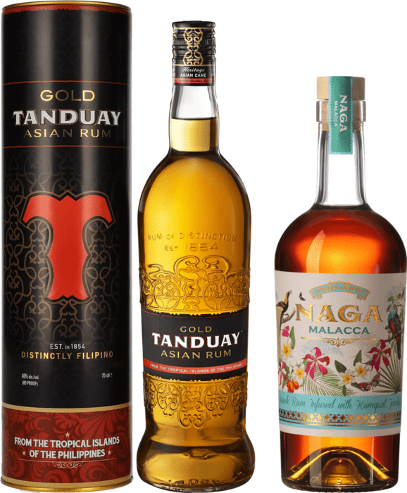 Bundle Naga Malacca + Tanduay Asian Rum Gold