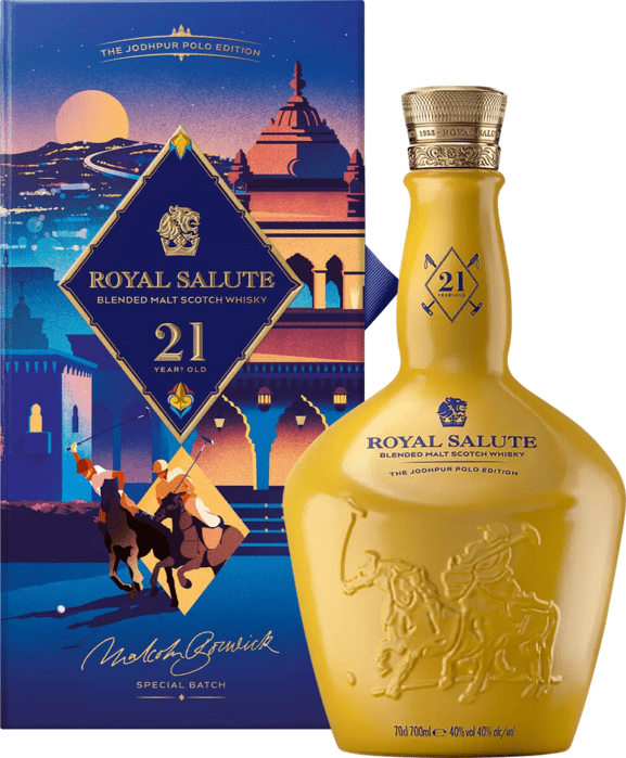 Royal Salute 21 letá Jodphur Polo Edition Special Batch