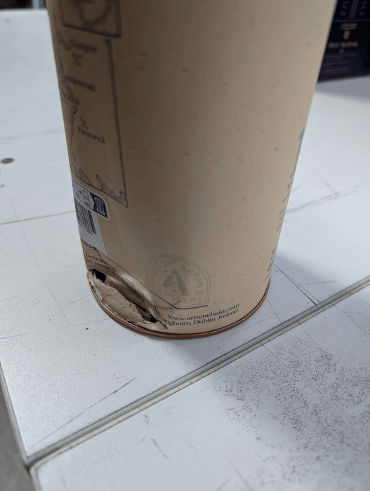 Arran 10 letá - poškozený obal