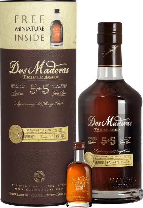 Dos Maderas PX 5+5 + mini Selección zadarmo - poškodený obal
