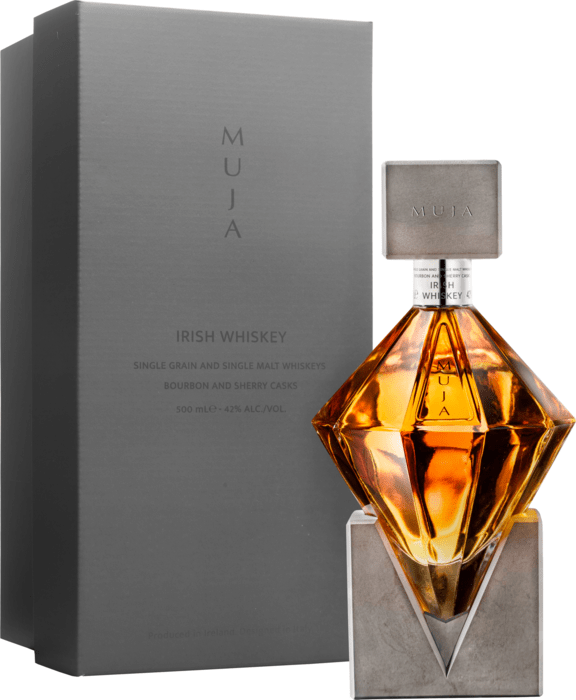 Muja Irish Whiskey - damaged box