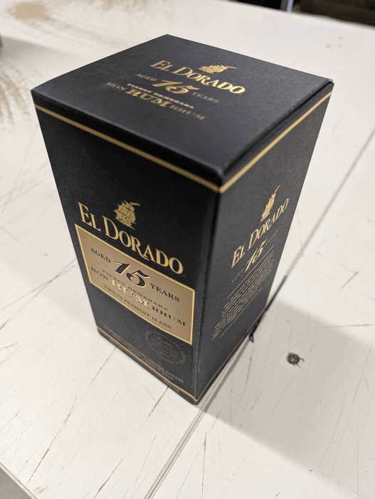 El Dorado 15 letý - poškozený obal