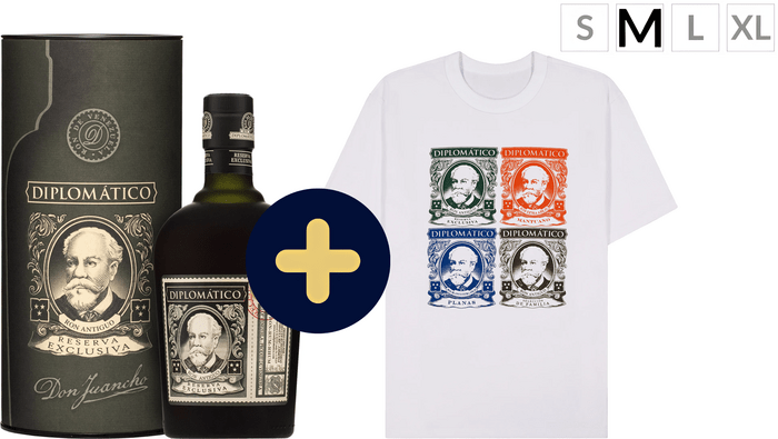 Diplomático Reserva Exclusiva + Tričko M zadarmo