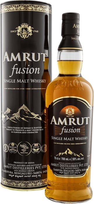 Amrut Fusion  - poškodený obal