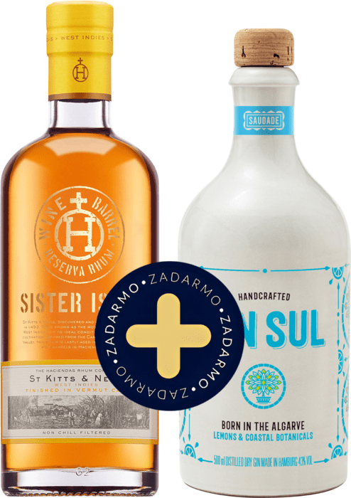 Set Sister Isles Vermut Cask + Gin Sul zdarma