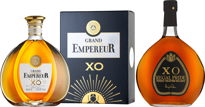 Set Grand Empereur Brandy XO + Regal Pride XO