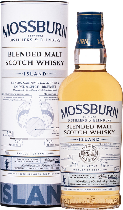 Mossburn Island Blended Malt Cask Bill No.1