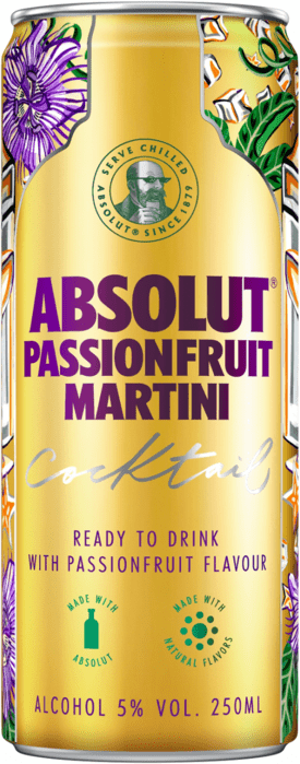 Absolut Coctails Passionfruit Martini