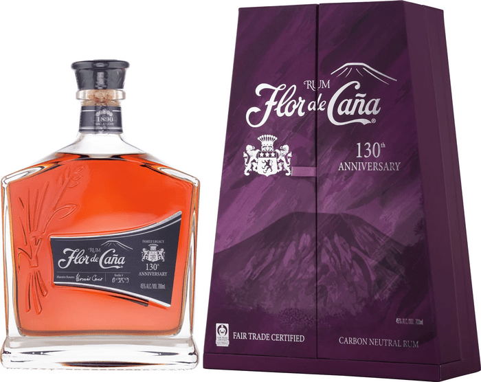 Flor de Cana 130 Anniversary - damaged box