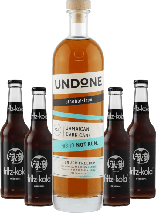 Bundle Undone No.1 Not Rum + 4x fritz-kola Original