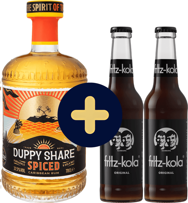 Bundle The Duppy Share Spiced + 2x fritz-kola free