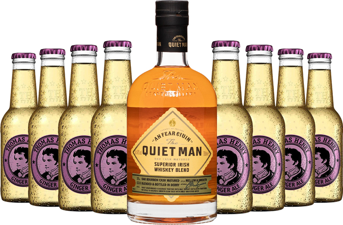 Set The Quiet Man Blend + 8x Thomas Henry Ginger Ale