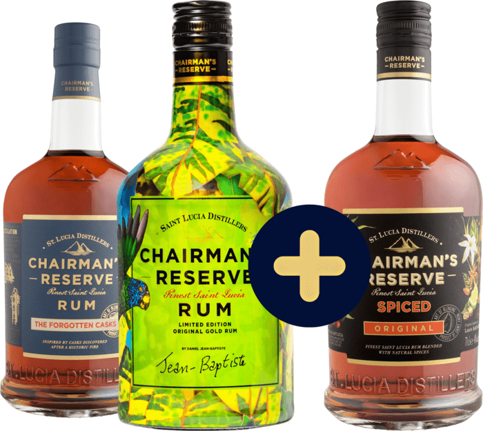Bundle Chairman&#039;s Forgotten Casks + Original Parrot + Spiced free