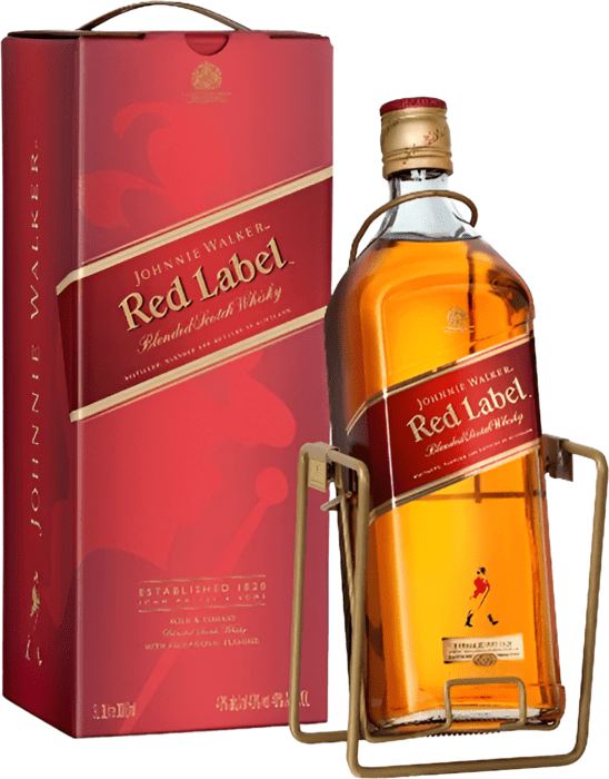 Johnnie Walker Red Label 3l with cradle