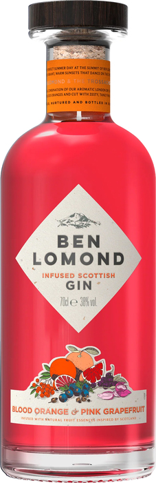 Ben Lomond Blood Orange &amp; Pink Grapefruit Gin