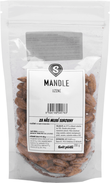 Svět plodů Smoked Almonds 200 g