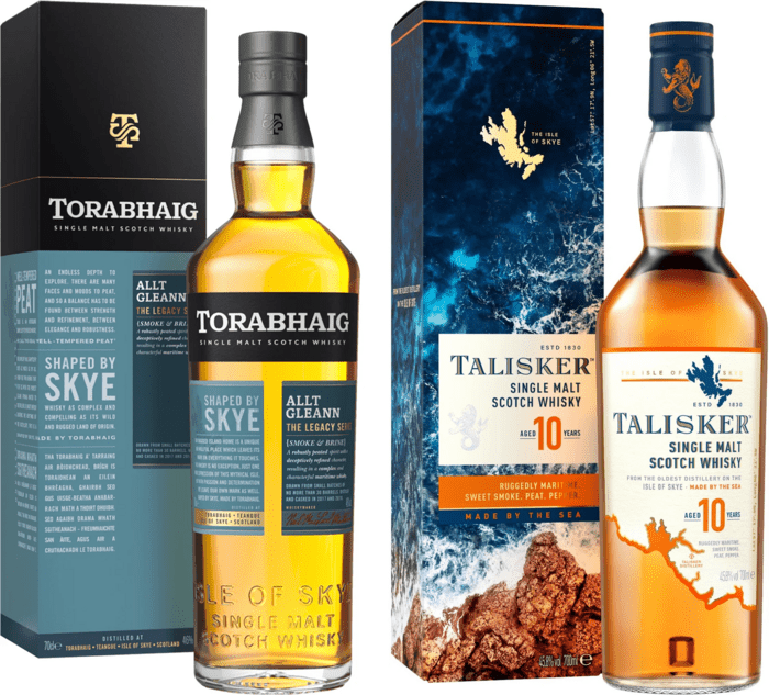 Bundle Talisker 10 Year Old + Torabhaig Allt Gleann The Legacy 