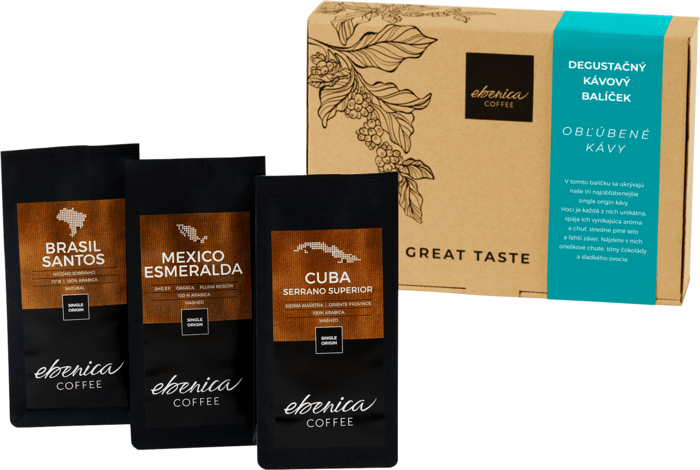Ebenica Favourite Coffees Package 3 x 70g