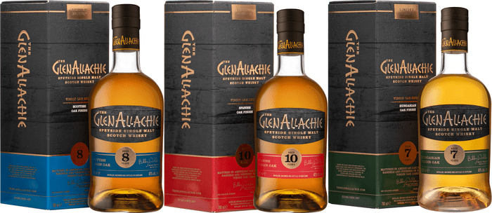 Bundle The GlenAllachie Hungarian Oak + Spanish Oak + Scottish Oak