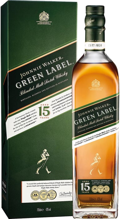 Johnnie Walker Green Label 15 Year Old