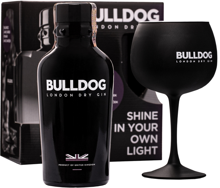 Bulldog Gin + pohár