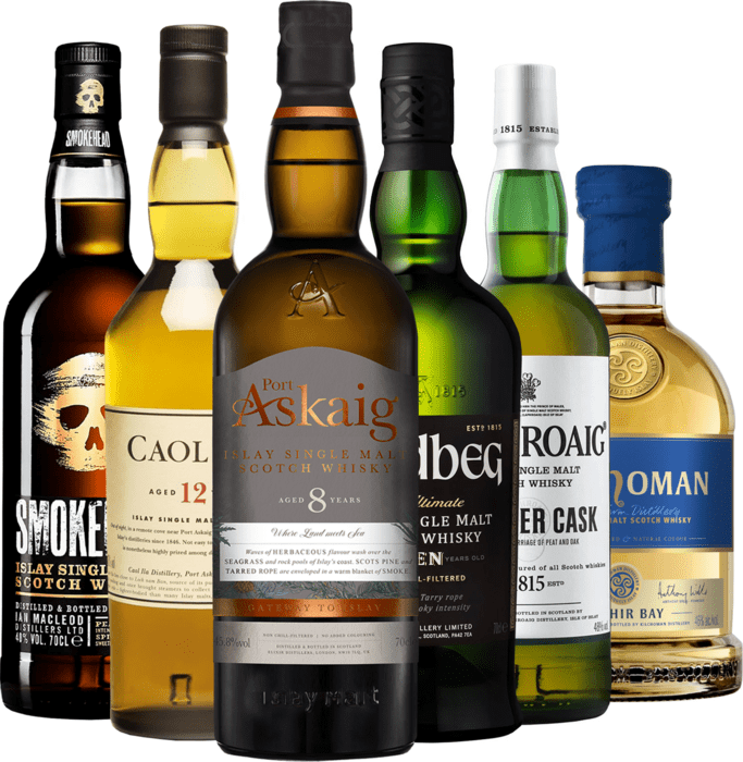 Islay Whisky Collection – Degustačný set 6 škótskych whisky