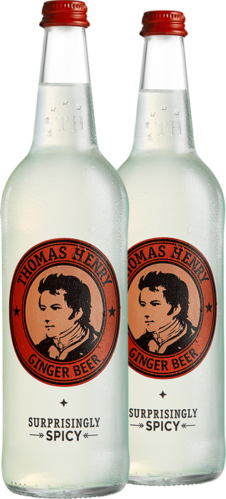 2x Thomas Henry Ginger Beer 0,75l