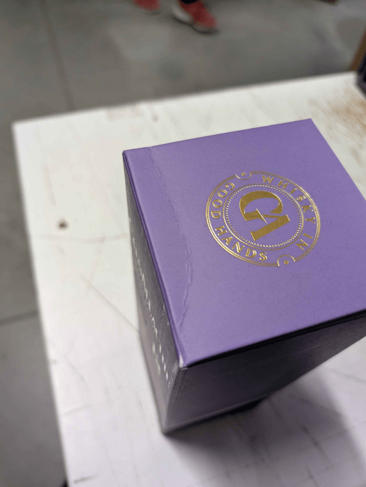 The GlenAllachie 12 year old - damaged packaging