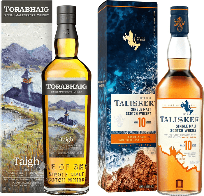 Talisker 10 Year Old Set + Torabhaig Taigh