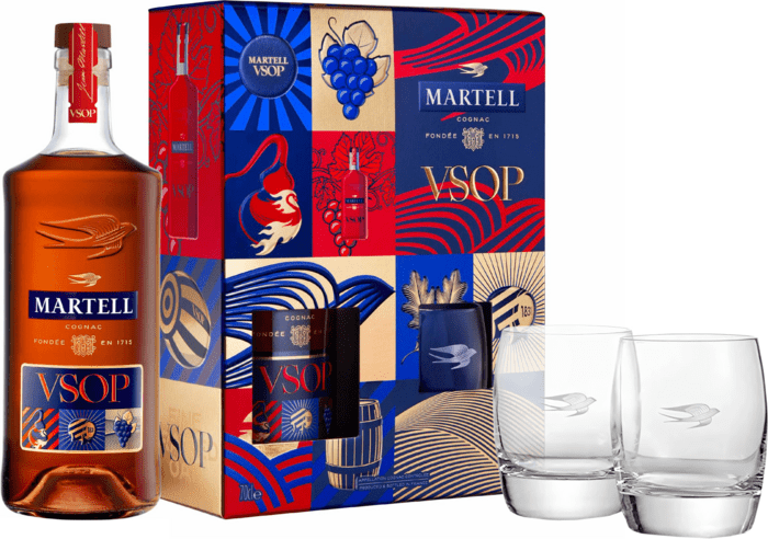 Martell VSOP 2024 + 2 sklenice