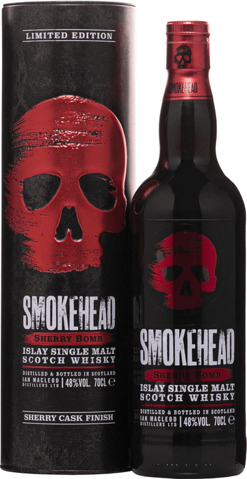 Smokehead Sherry Bomb - poškodený obal