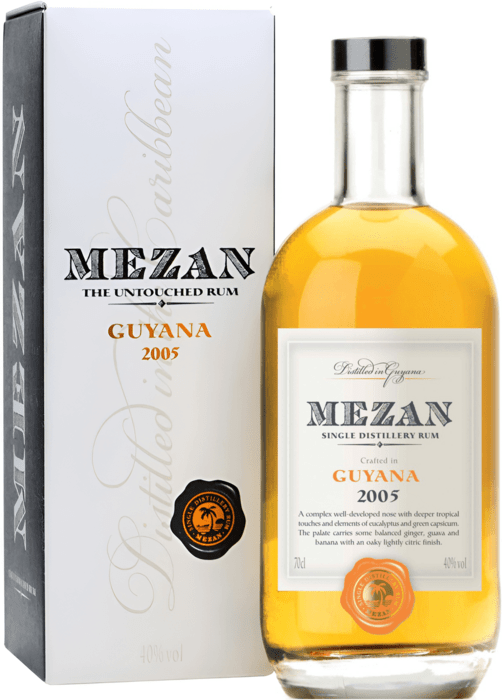 Mezan Guyana 2005 - poškozený obal
