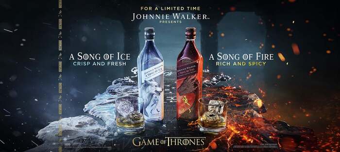 Johnnie Walker Song of Ice Game of Thrones