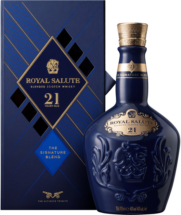 Chivas Royal Salute 21 Year Old The Sapphire Flagon