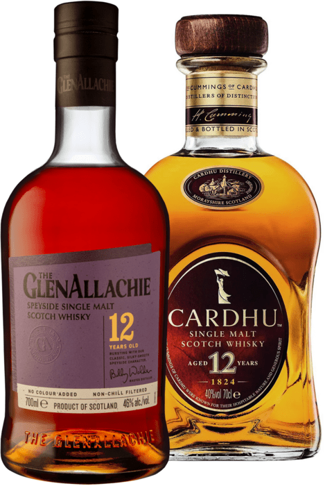 Set Cardhu 12 ročná + The GlenAllachie 12 ročná