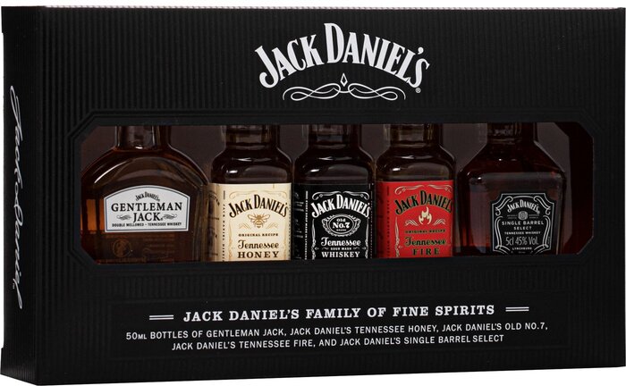 Jack Daniel&#039;s Mini Set - damaged box