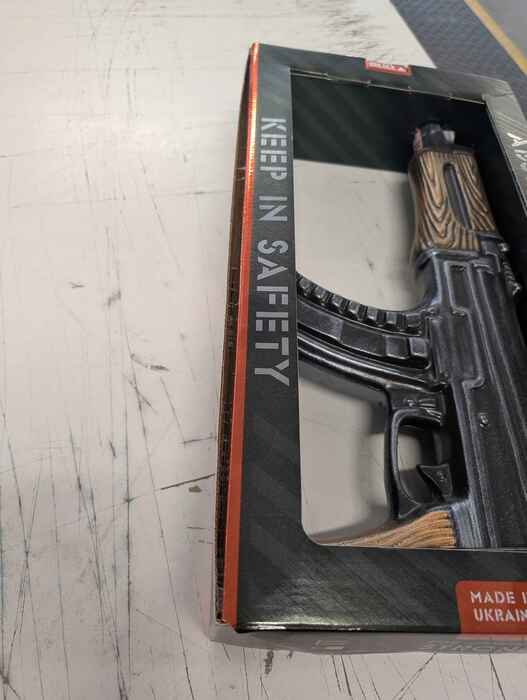 Zlatogor AK-47 Vodka - beschädigte Verpackung