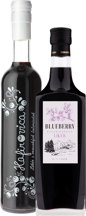 Set Bairnsfather Blueberry likér + Hafirovica