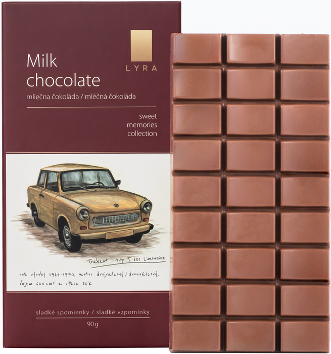 Lyra Milk chocolate Škoda Trabant