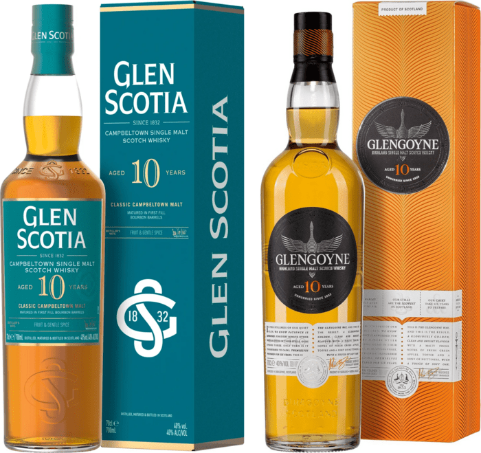 Bundle Glen Scotia 10y + Glengoyne 10y