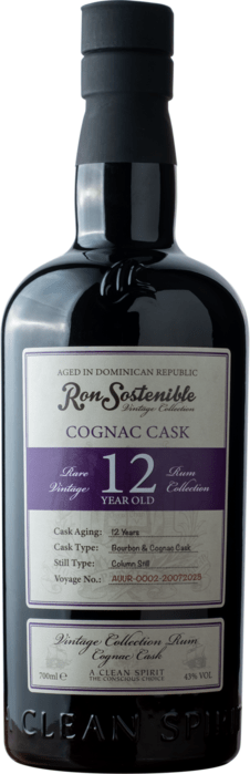 Ron Sostenible 12 ročný Cognac Cask