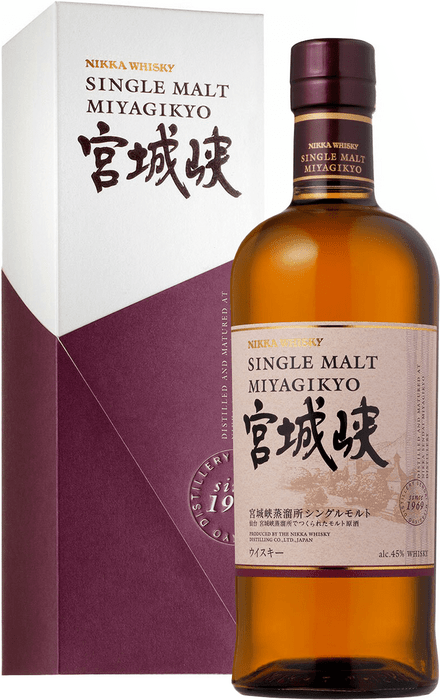 Nikka Miyagikyo Single Malt - damaged box