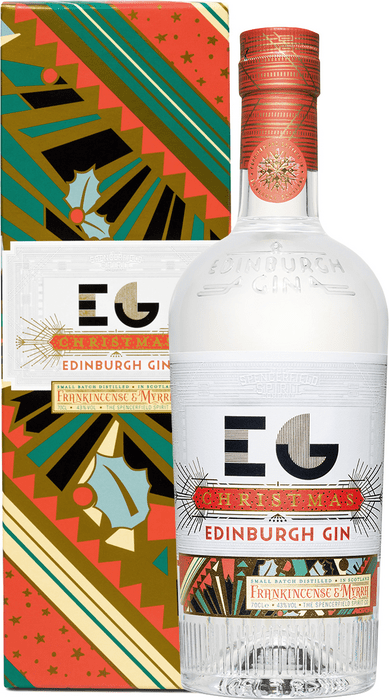 Edinburgh Christmas Gin - poškodený obal